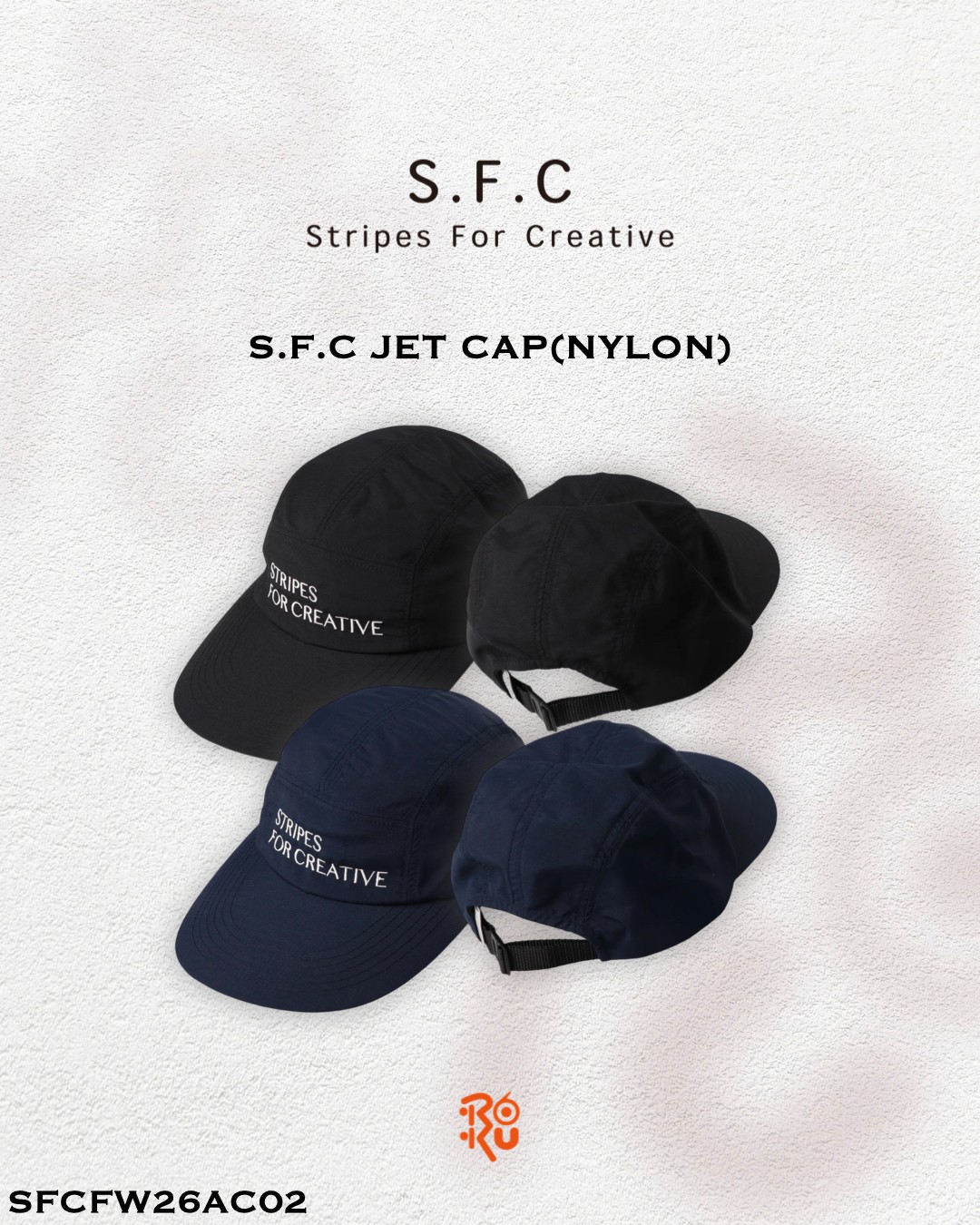 預購｜S.F.C JET CAP (NYLON) SFCFW26AC02