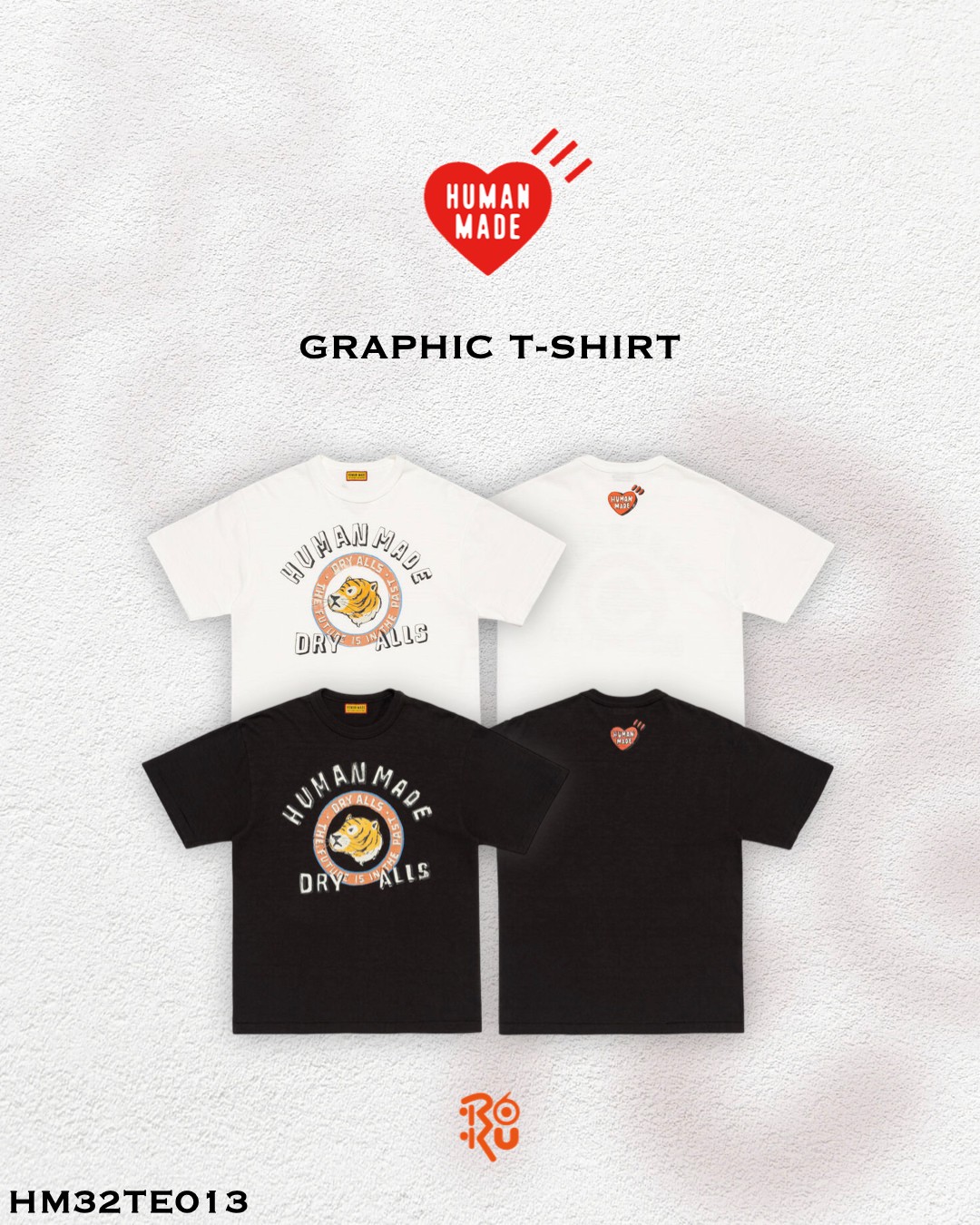 預購｜HUMAN MADE GRAPHIC T-SHIRT HM32TE013