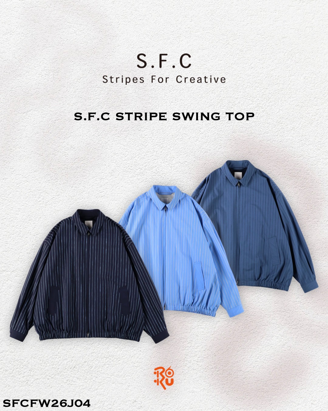 預購｜S.F.C STRIPE SWING TOP SFCFW26J04