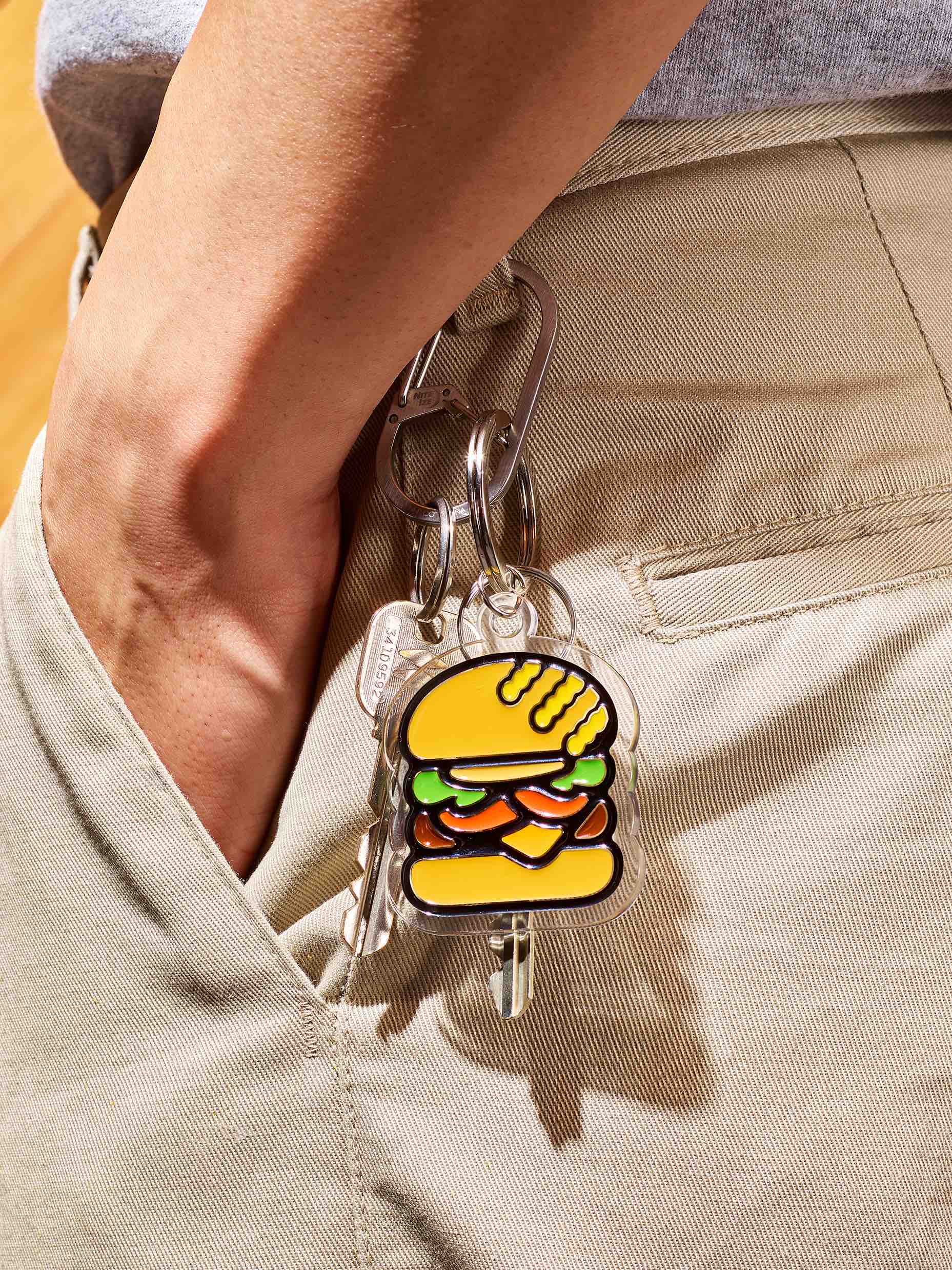 現貨｜HUMAN MADE x Shake Shack® KEYRING XX29GD039