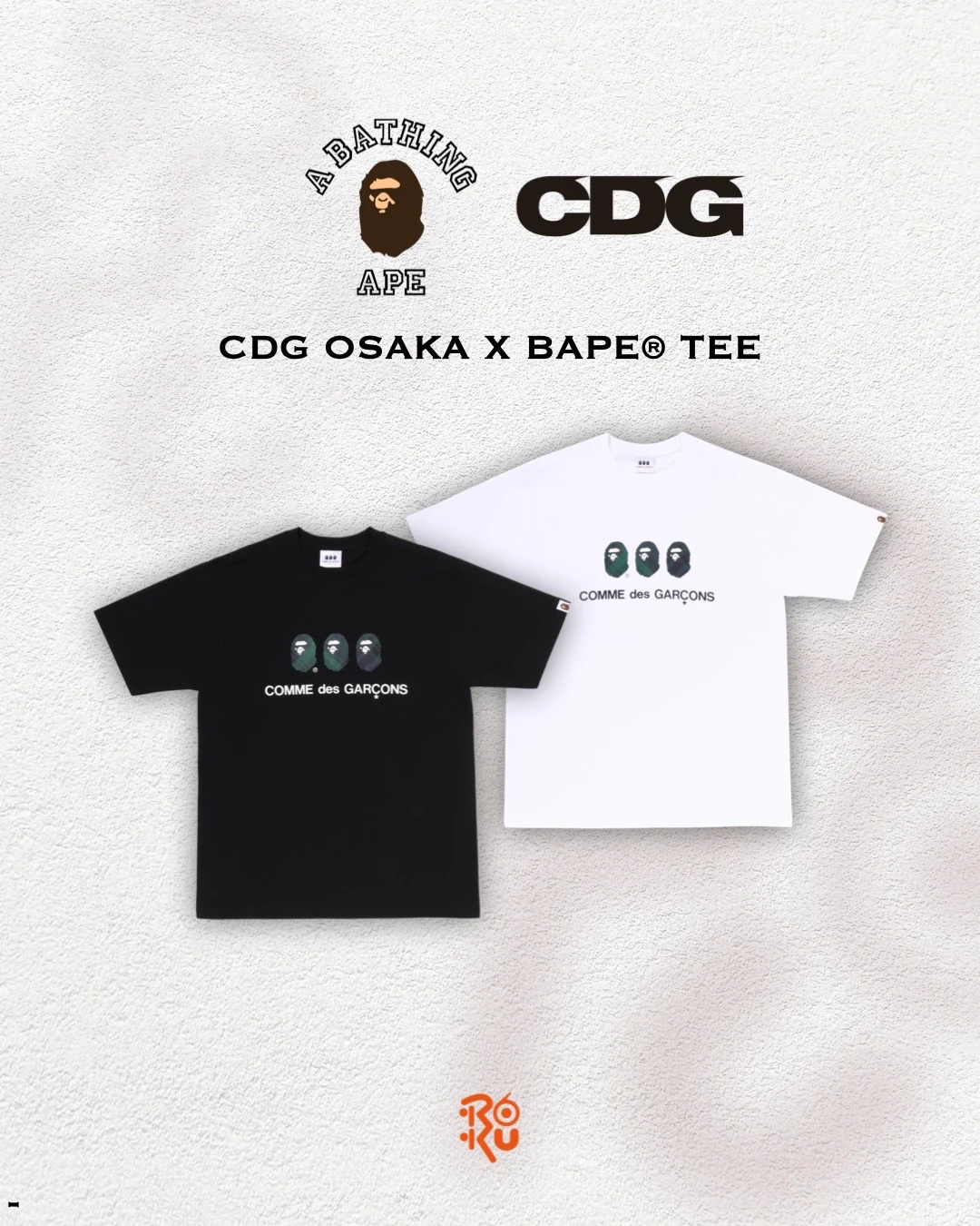 預購｜CDG OSAKA X BAPE® TEE