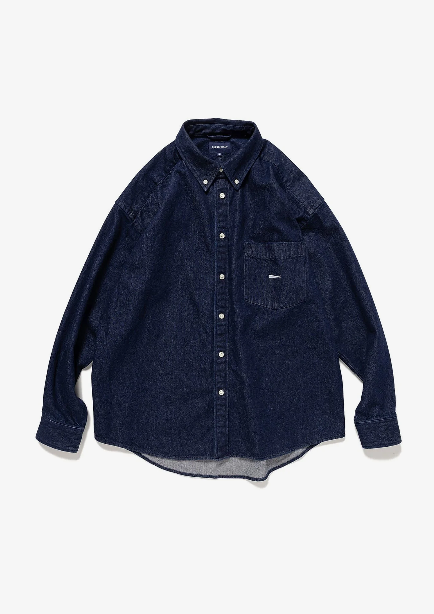 預購｜DESCENDANT 26秋冬 PALM DENIM LS SHIRT 262CPDS-SHM03
