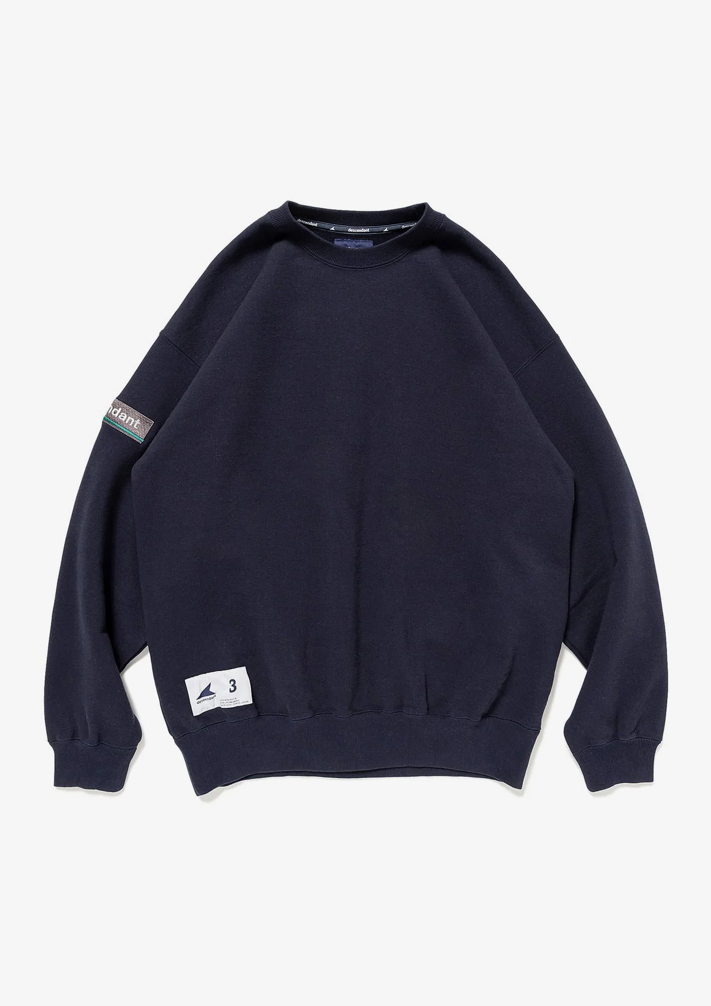 預購｜DESCENDANT 26秋冬 HORIZON CREW NECK 262ATDS-CSM10