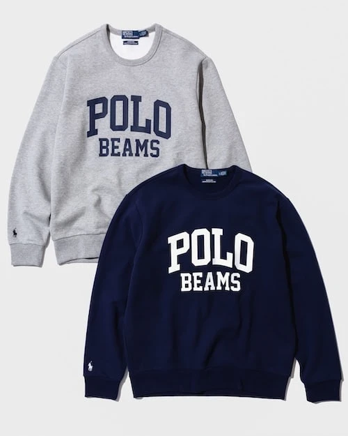 預購｜POLO RALPH LAUREN for BEAMS LS CN HEAVY WEIGHT『B-WING COLLECTION』
