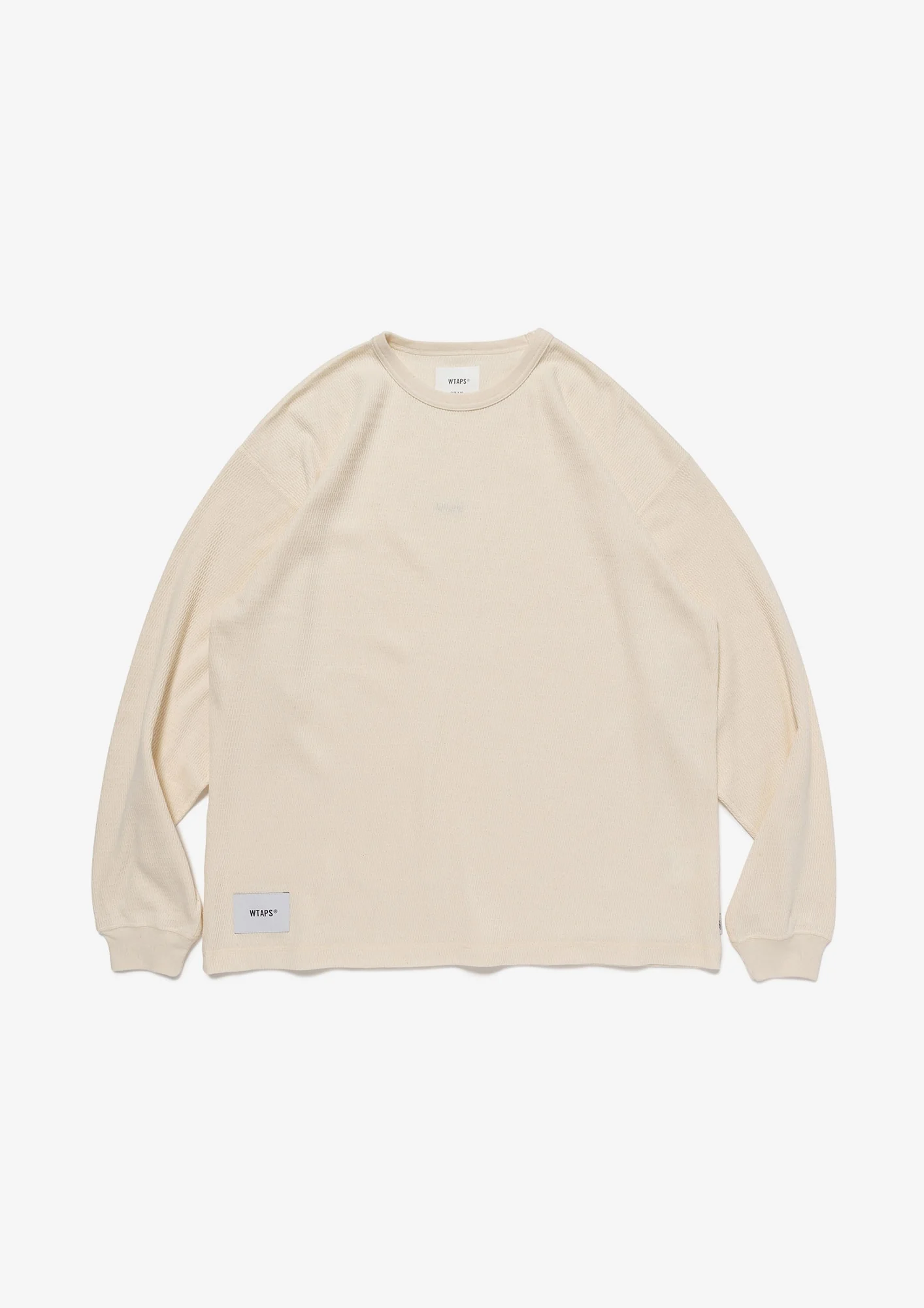 預購｜WTAPS 26秋冬 WAFFLE STANDARD / LS / COTTON 262ATDT-CSM28