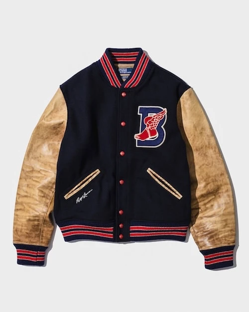 預購｜POLO RALPH LAUREN for BEAMS B WING LETTERMAN JACKET『B-WING COLLECTION』