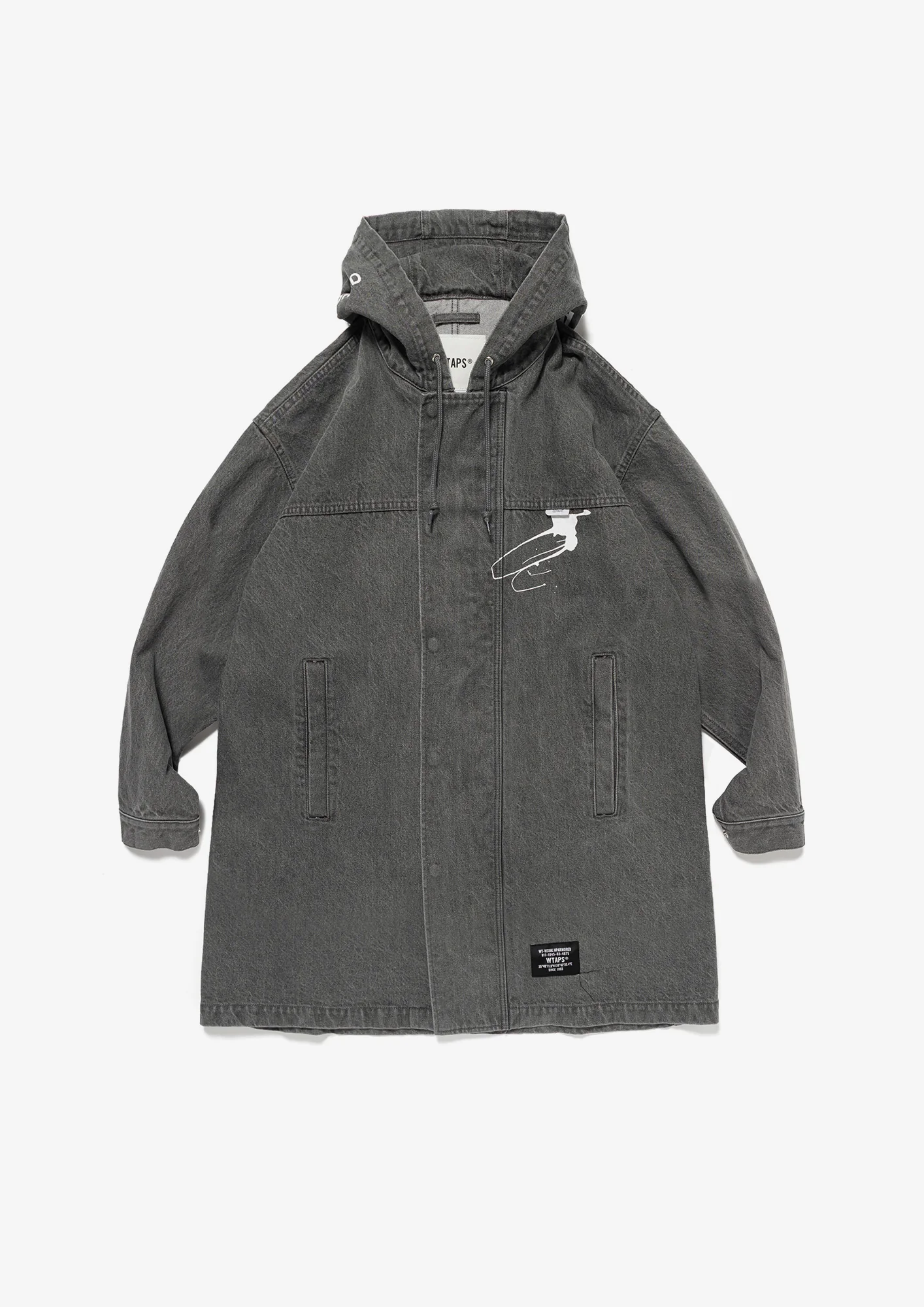 預購｜WTAPS 26秋冬 THOMPSON / COAT / COTTON. DENIM 262WVDT-JKM03