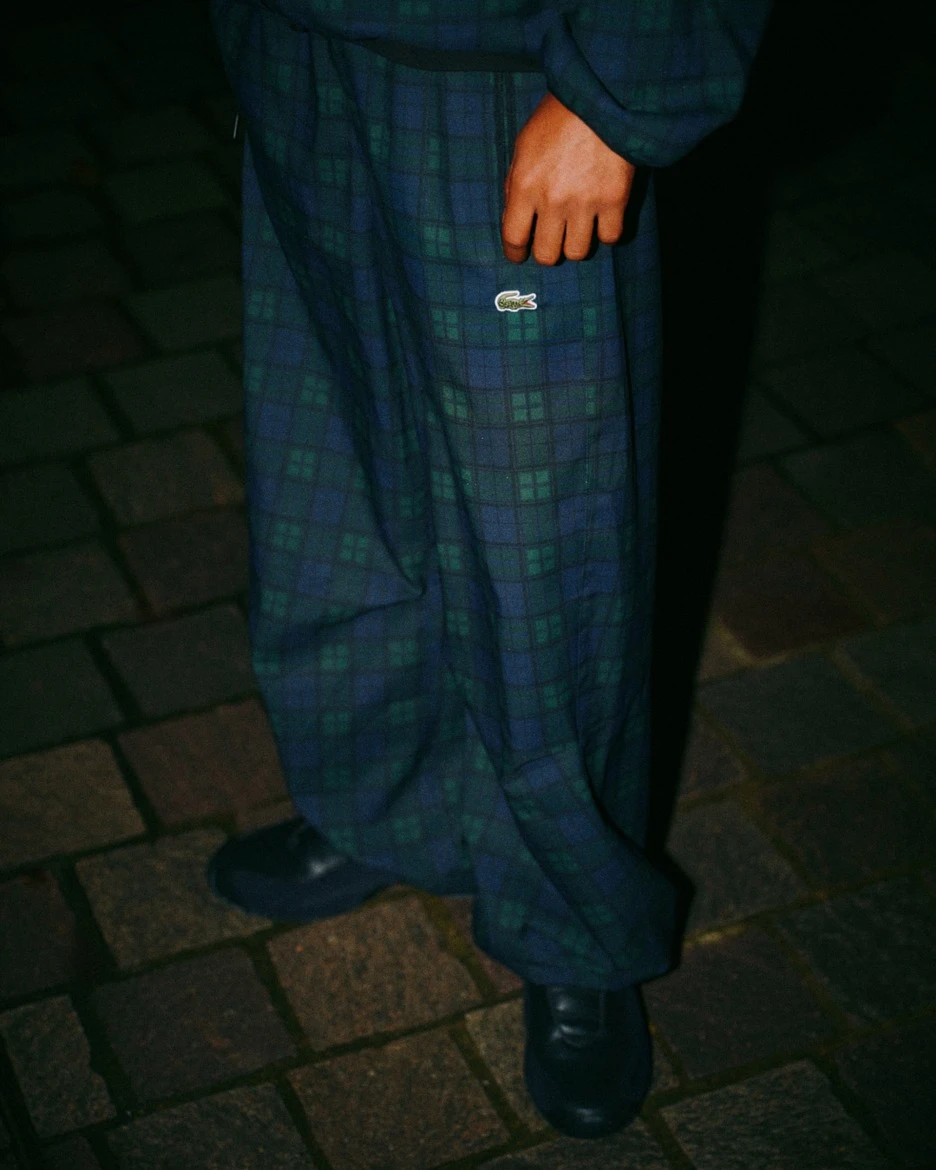 預購｜LACOSTE x BEAMS 26秋冬 Plaid Pants