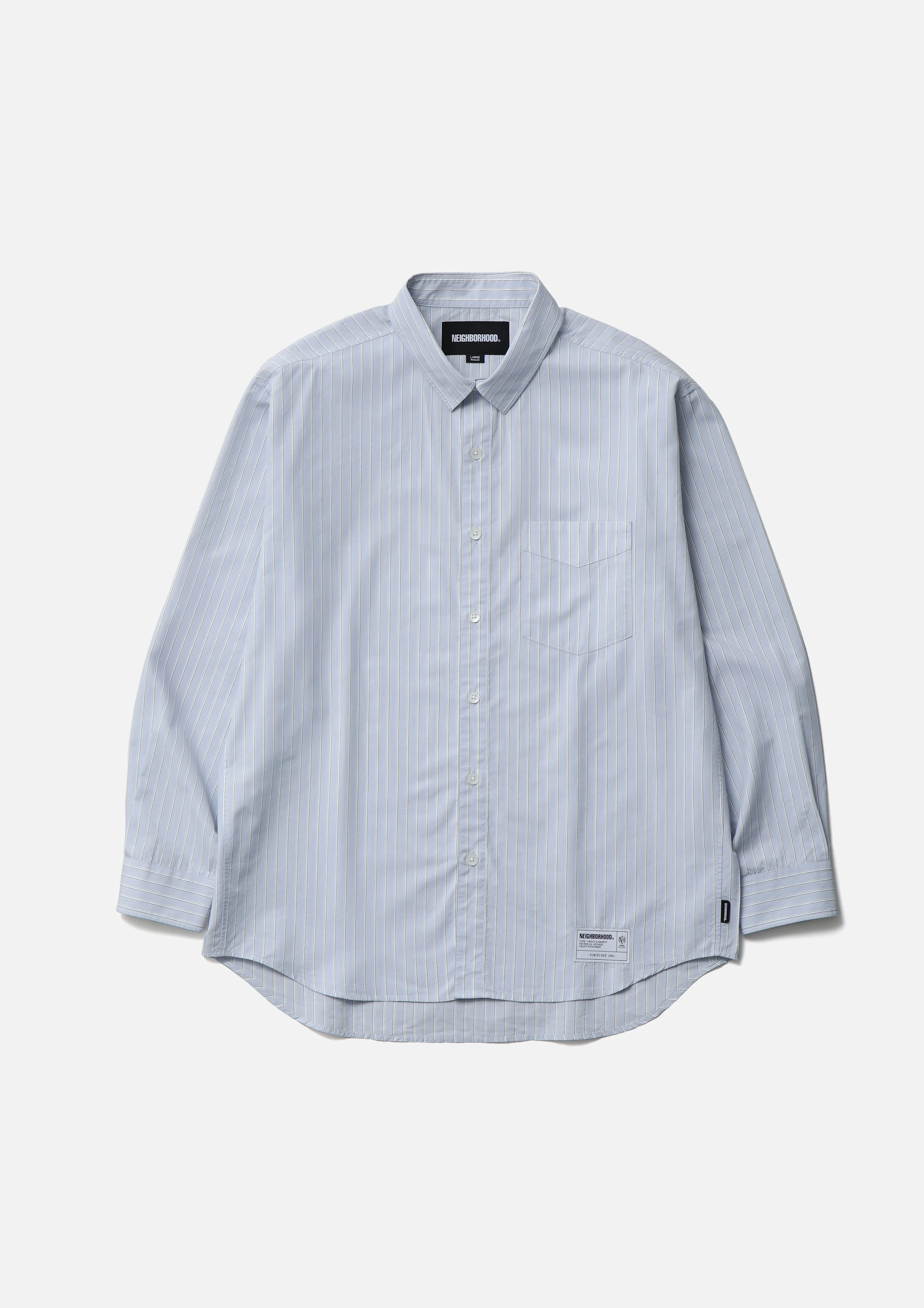 預購｜NEIGHBORHOOD 26秋冬 STRIPE SHIRT LS 262SPNH-SHM03