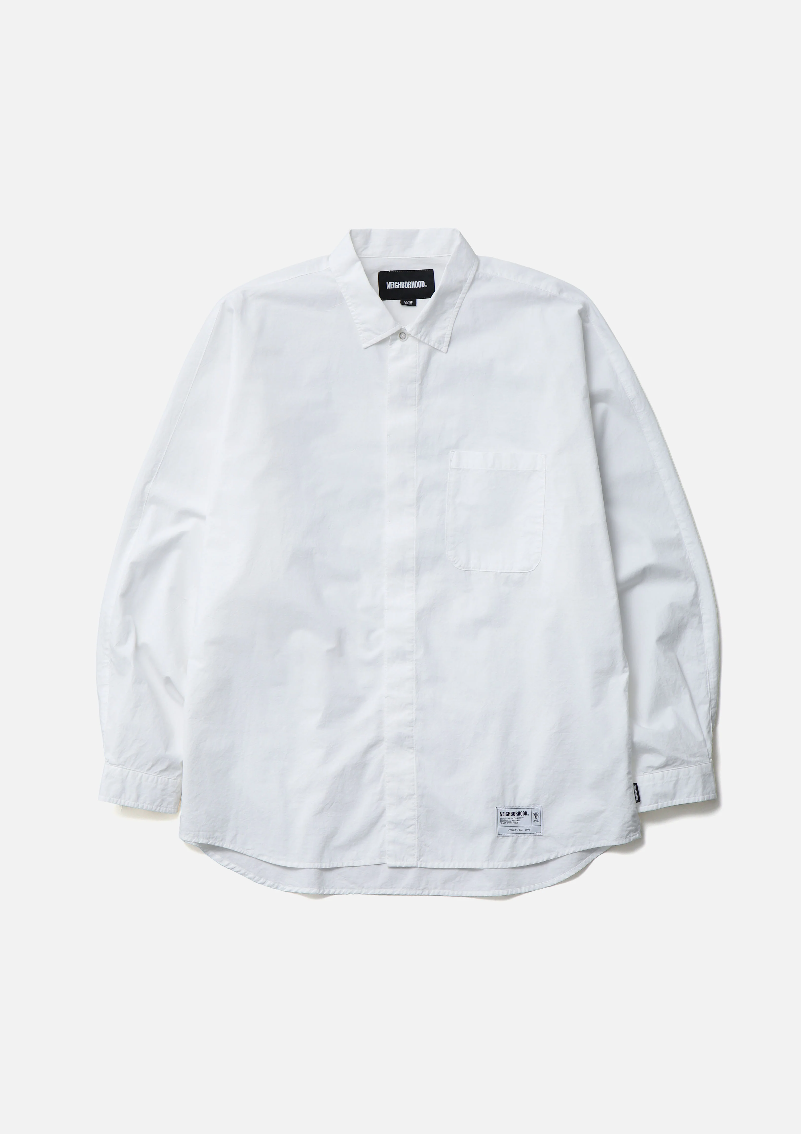 預購｜NEIGHBORHOOD 26秋冬 DOLMAN SLEEVE SHIRT LS 262AQNH-SHM01