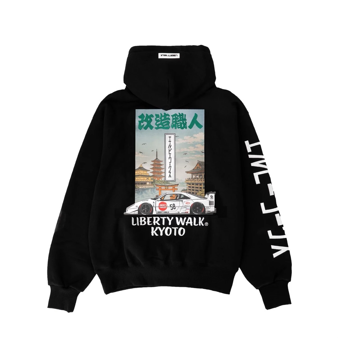 預購｜LIBERTY WALK 京都限定 改造職人 HOODIE
