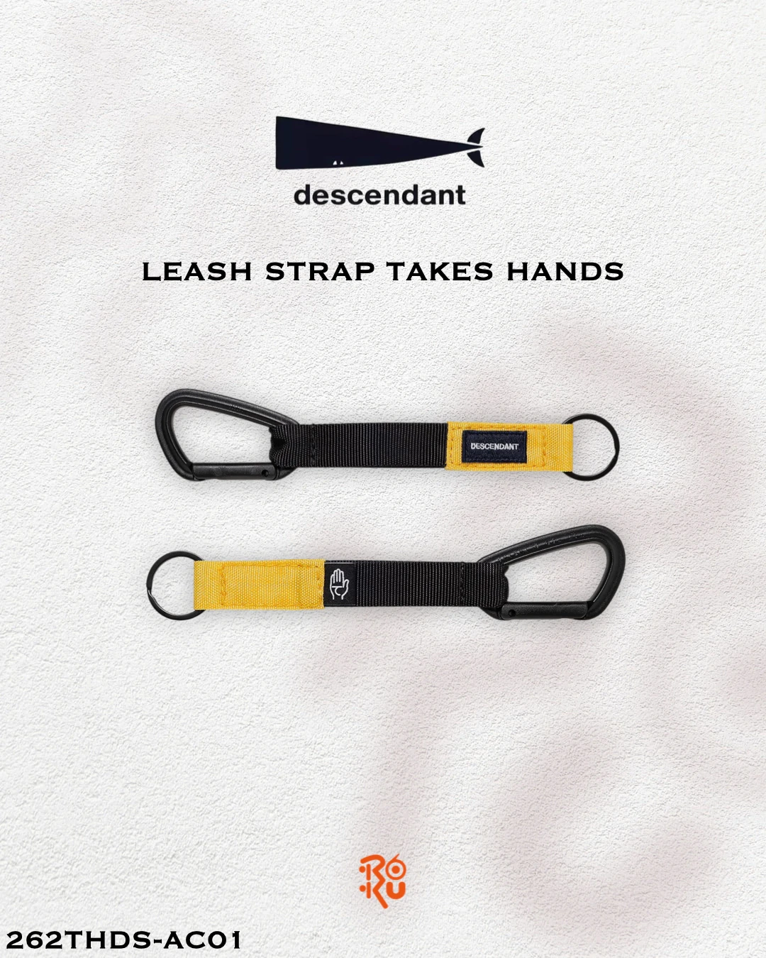 預購｜DESCENDANT 26秋冬 LEASH STRAP TAKES HANDS 262THDS-AC01