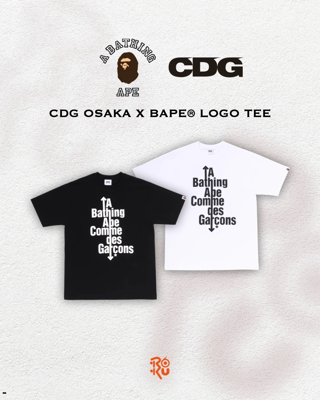 預購｜CDG OSAKA X BAPE® LOGO TEE