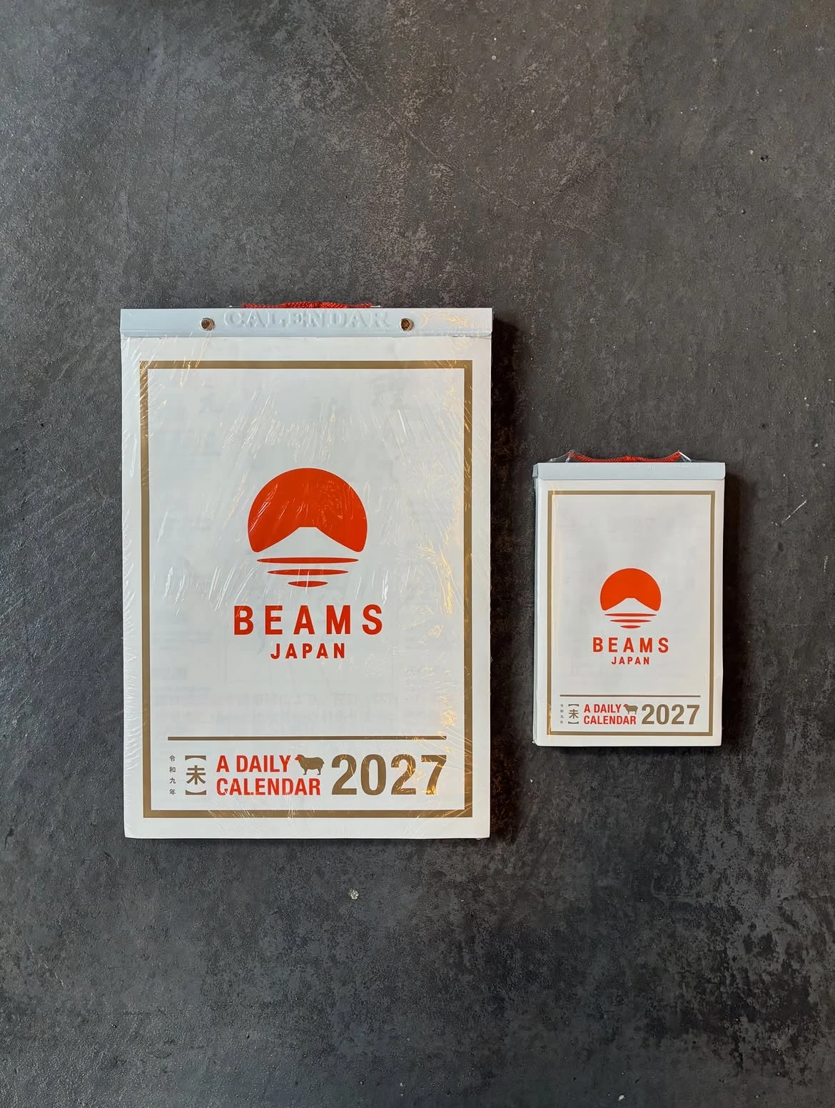 預購｜BEAMS JAPAN 新日本日曆別注2027 每日撕頁曆
