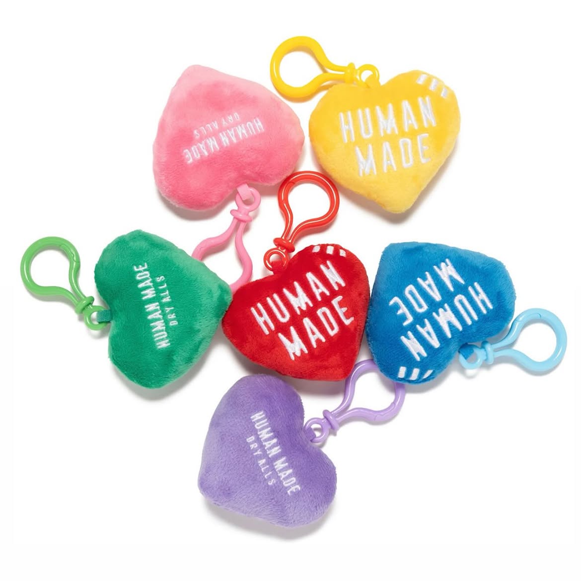 現貨｜HUMAN MADE STUFFED HEART KEY CHARM HM30GD30