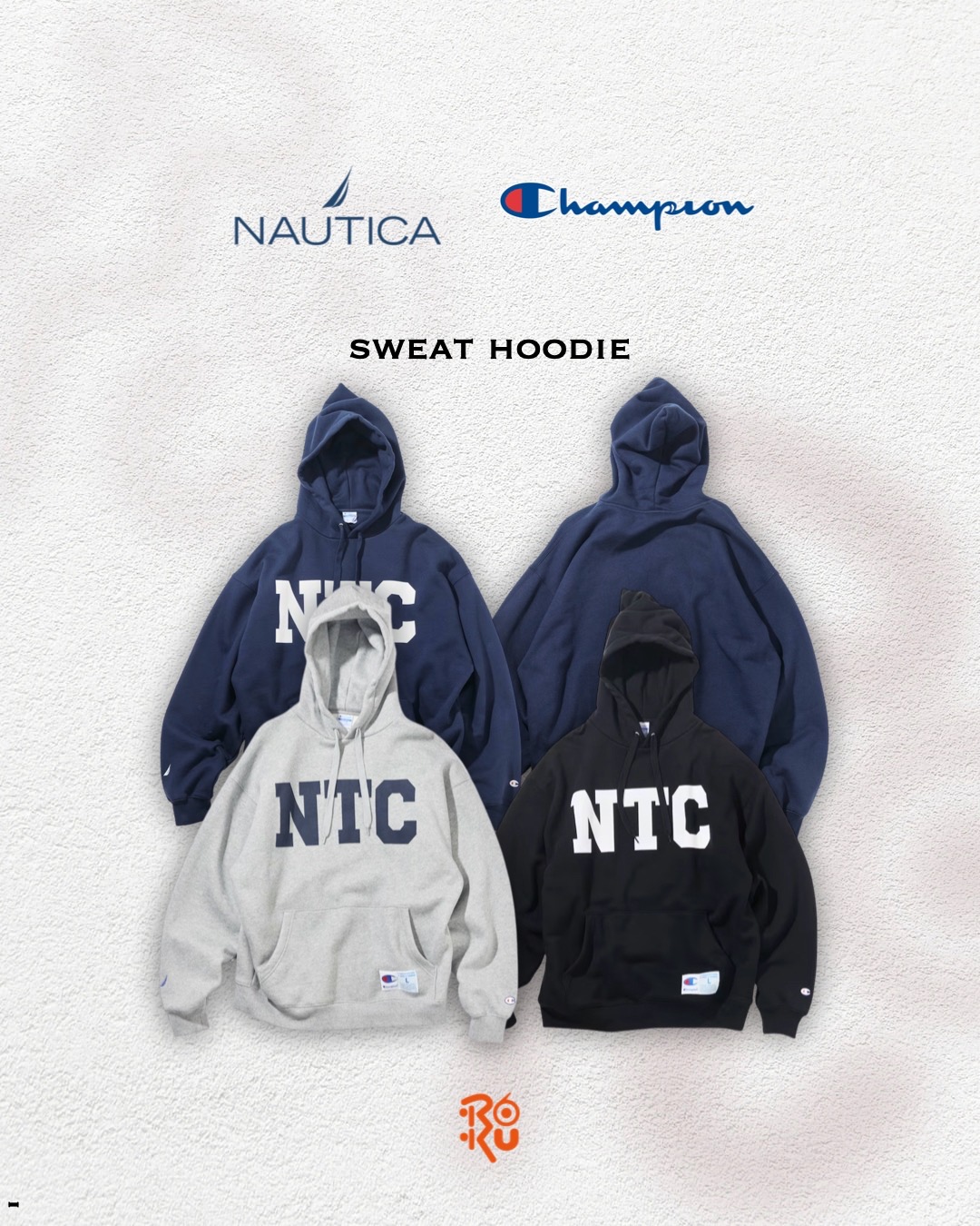 預購｜Champion × NAUTICA NTC Sweat Hoodie