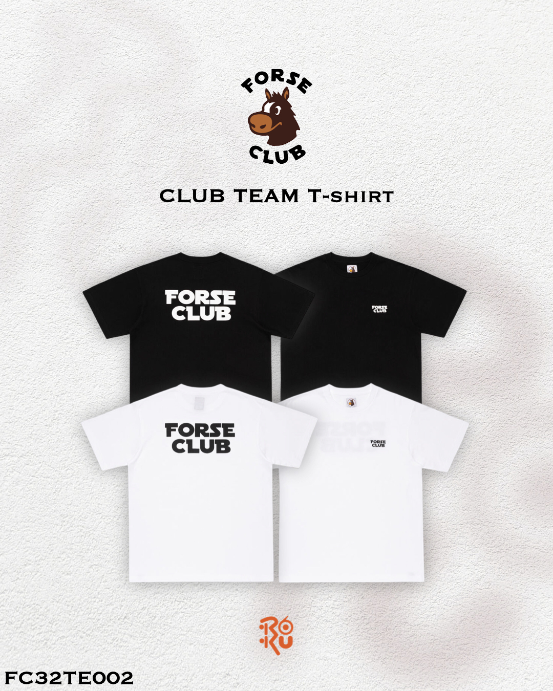 預購｜FORSE CLUB CLUB TEAM T-shirt FC32TE002