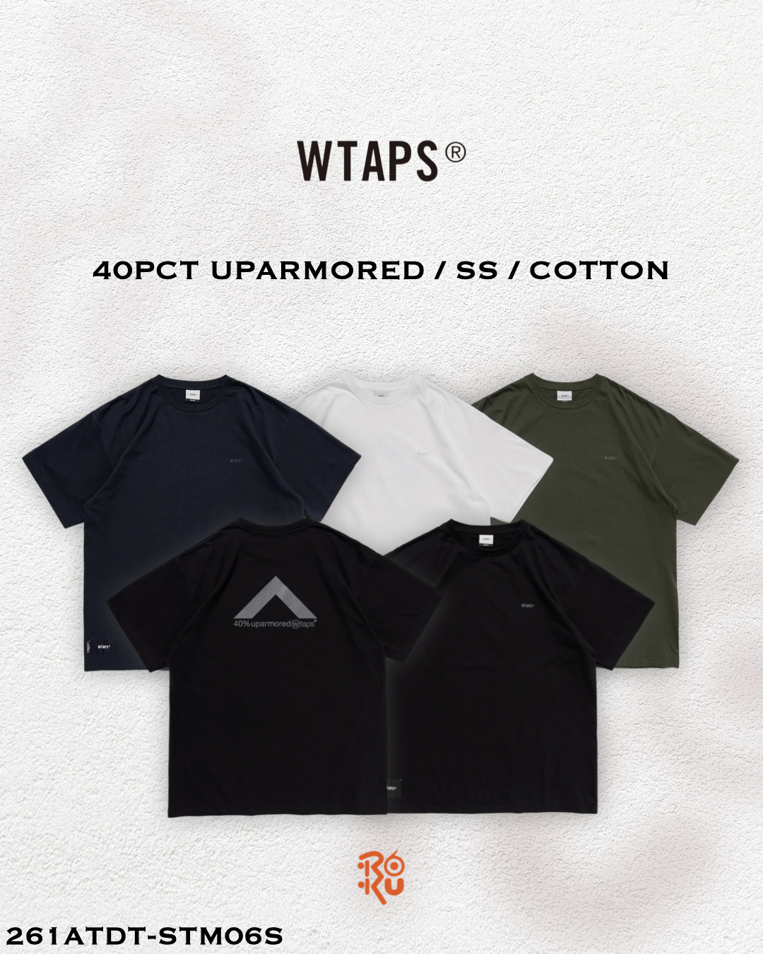 現貨｜WTAPS 26春夏 40PCT UPARMORED / SS / COTTON 261ATDT-STM06S