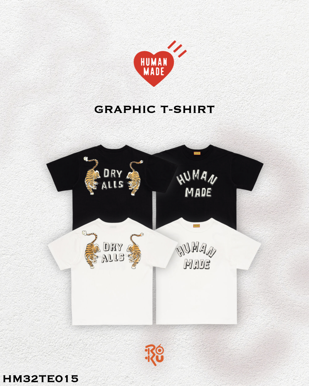 預購｜HUMAN MADE GRAPHIC T-SHIRT HM32TE015