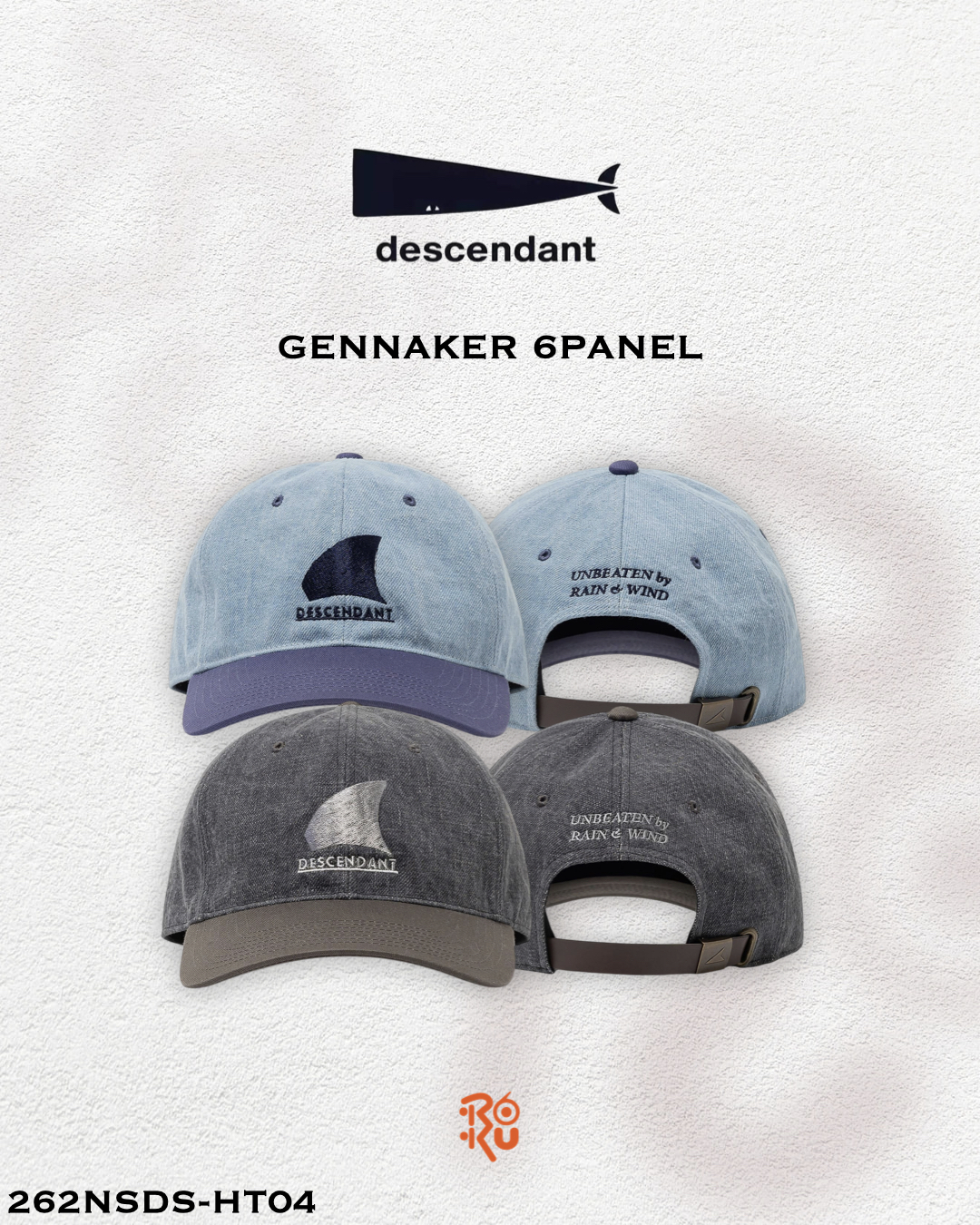 預購｜DESCENDANT 26秋冬 GENNAKER 6PANEL 262NSDS-HT04