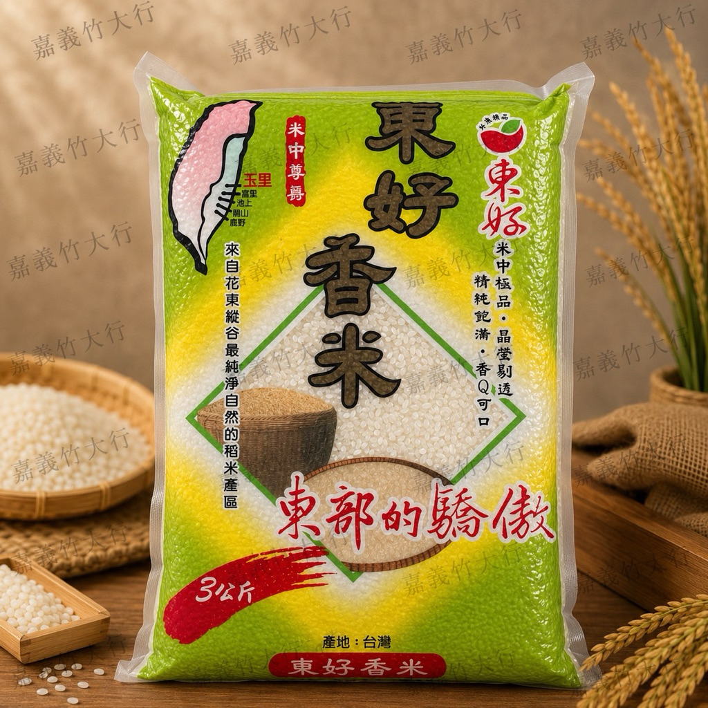 東部芋香米｜真空包｜3公斤