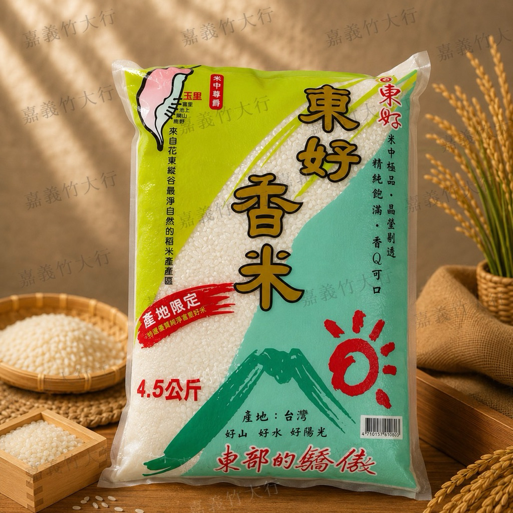 東部芋香米｜產地新鮮直送｜4.5公斤